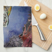 Linge De Cuisine Tortue de mer (Quart Plié)