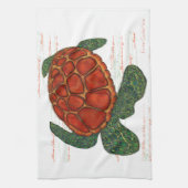 Linge De Cuisine Tortue de mer (Vertical)
