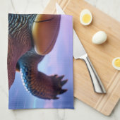 Linge De Cuisine Tortue de mer galactique violette (Quart Plié)