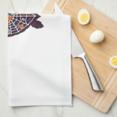 Linge De Cuisine Tortue de mer Halloween Toile d'araignée Citrouill (Quart Plié)