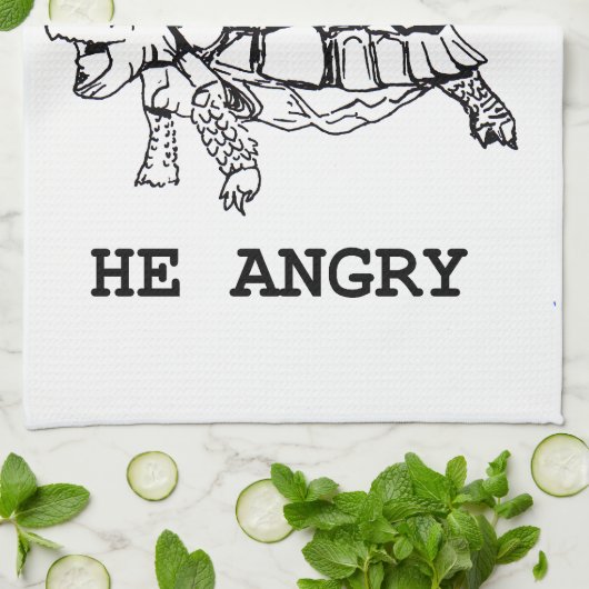 Linge De Cuisine Tortue fâchée (Plié)