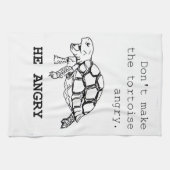 Linge De Cuisine Tortue fâchée (Horizontal)