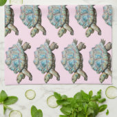 Linge De Cuisine Tortue grincheuse - (Plié)