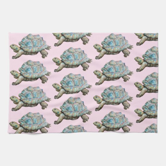 Linge De Cuisine Tortue grincheuse - (Horizontal)