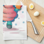 Linge De Cuisine Tortue Lover Chute jolie tortue marine (Quart Plié)