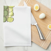 Linge De Cuisine Tortue mignonne (Quart Plié)