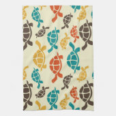 Linge De Cuisine Tortue multicolore (Vertical)