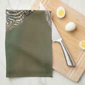 Linge De Cuisine Tortue sur La Chute (Quart Plié)