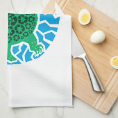 Linge De Cuisine Tortues marines, recyclage (Quart Plié)