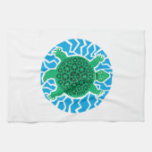 Linge De Cuisine Tortues marines, recyclage (Horizontal)
