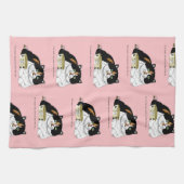 Linge De Cuisine Tôt le matin Faim Kitty (Horizontal)