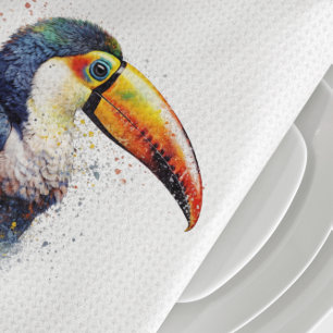 Linge De Cuisine Toucan de la Splendeur Tropicale