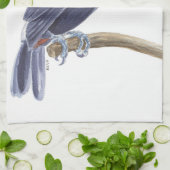 Linge De Cuisine Toucan, oiseau tropical (Plié)