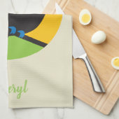 Linge De Cuisine Toucan Rainforest Tropical Bird Art (Quart Plié)