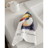 Linge De Cuisine Toucan Winter Vibes, personnalisation