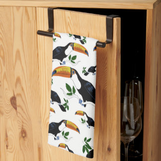 Linge De Cuisine Toucans tropicaux - Jungle joueuse