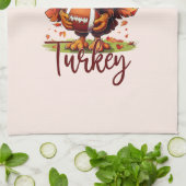Linge De Cuisine Touchdown et Turquie Thanksgiving (Plié)