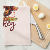 Linge De Cuisine Touchdown et Turquie Thanksgiving (Quart Plié)