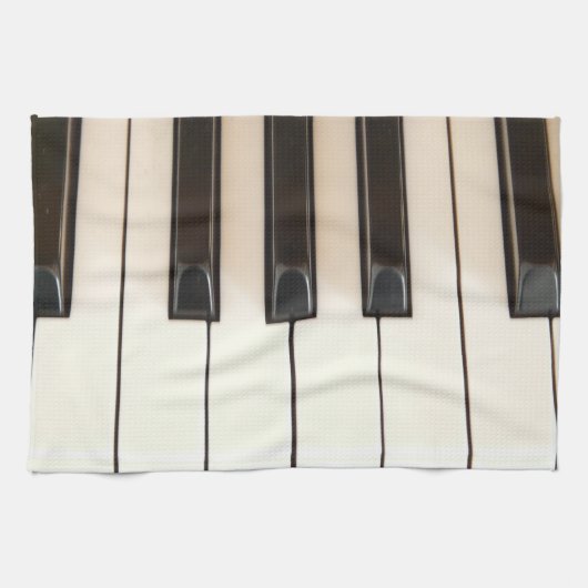 Linge De Cuisine Touches de piano (Horizontal)