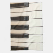 Linge De Cuisine Touches de piano (Vertical)
