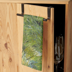 Linge De Cuisine Touffes d'Herbe par Vincent van Gogh