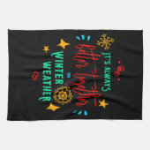 Linge De Cuisine Toujours mieux ensemble en hiver Noël, ZSG (Horizontal)