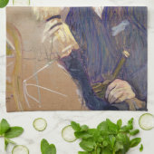 Linge De Cuisine Toulouse-Lautrec - L'Anglais à la Rouge (Plié)