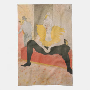 Linge De Cuisine Toulouse-Lautrec - Mademoiselle Cha-u-kao assise