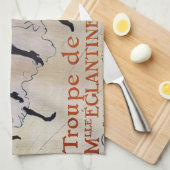 Linge De Cuisine Toulouse-Lautrec - Troupe de Mlle Eglantine (Quart Plié)