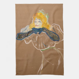Linge De Cuisine Toulouse-Lautrec - Yvette Guilbert chantant