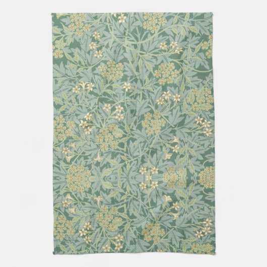 LINGE DE CUISINE TOUR À THÉ : WILLIAM MORRIS : JASMINE (Vertical)