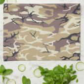 Linge De Cuisine Tour Camo Brown (Plié)