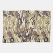 Linge De Cuisine Tour Camo Brown (Horizontal)