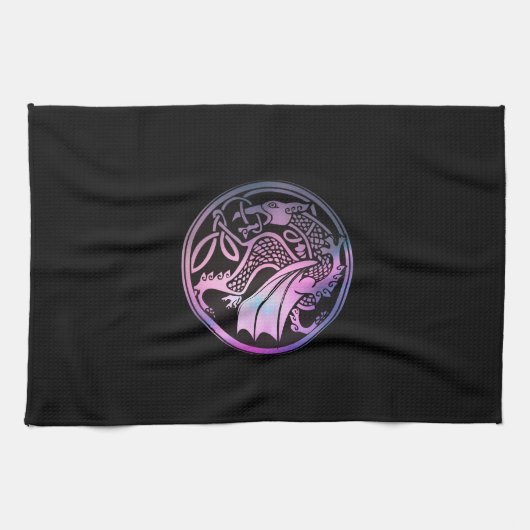 Linge De Cuisine Tour de dragon celtique (Horizontal)