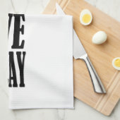 Linge De Cuisine TOUR DE JEU ! Nous Prions Avant De Jouer (Quart Plié)