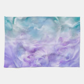 Linge De Cuisine Tourbillon de nuage bleu et violet (Horizontal)