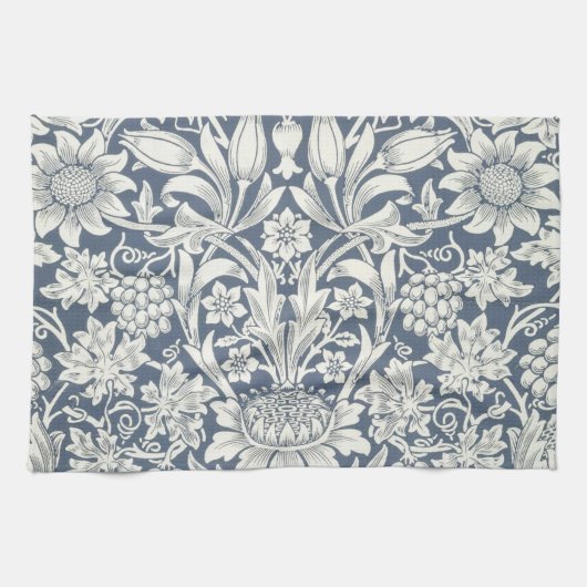 Linge De Cuisine Tournesol Design (par William Morris) Tea Towel (Horizontal)