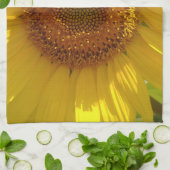 Linge De Cuisine Tournesol jaune (Plié)