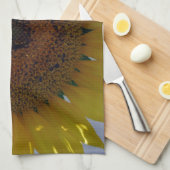 Linge De Cuisine Tournesol jaune (Quart Plié)