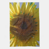 Linge De Cuisine Tournesol jaune (Vertical)