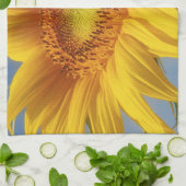 Linge De Cuisine Tournesol jaune (Plié)