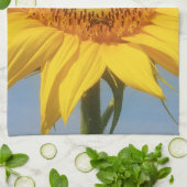Linge De Cuisine Tournesol jaune (Plié)
