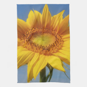 Linge De Cuisine Tournesol jaune