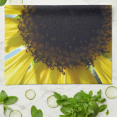 Linge De Cuisine Tournesol jaune (Plié)