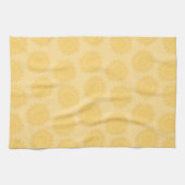 Linge De Cuisine Tournesol Jaune Clair Fleurit 1 (Horizontal)