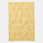 Linge De Cuisine Tournesol Jaune Clair Fleurit 1 (Vertical)