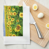 Linge De Cuisine Tournesol - Sunflower One (Quart Plié)