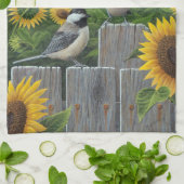 Linge De Cuisine Tournesols (Plié)