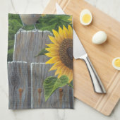 Linge De Cuisine Tournesols (Quart Plié)
