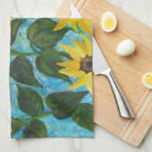 Linge De Cuisine Tournesols#3 (Quart Plié)